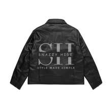 Mutimer Black Leather Jacket