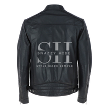 Men’s Moto Leather Biker Jacket