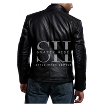 David Beckham Motorcycle Leather Jacket