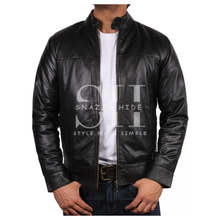Black Leather Jacket For Men