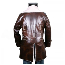 Bane Coat The Dark Knight Rises Swedish Bomber Leather Jacket