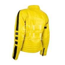 Uma Therman Kill Bill Biker Leather Jacket
