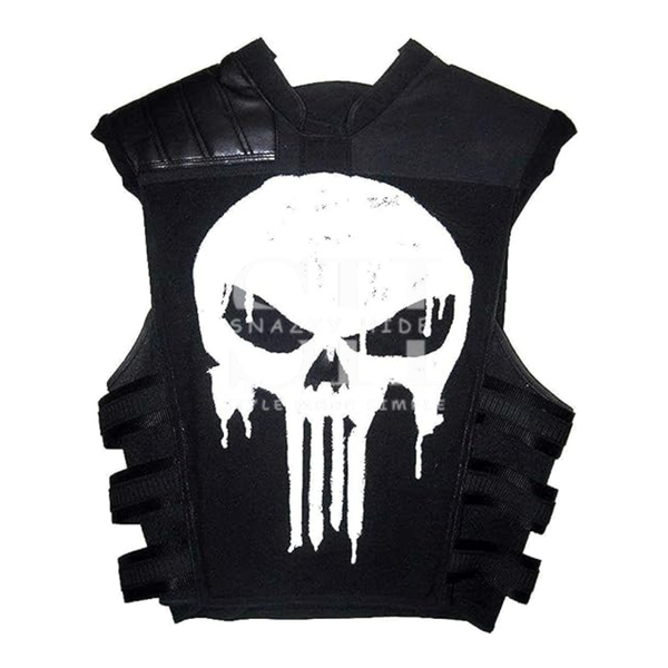 Thomas Jane Frank Castle Punisher Leather Vest