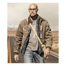 The Silence Stanley Tucci Brown Jacket
