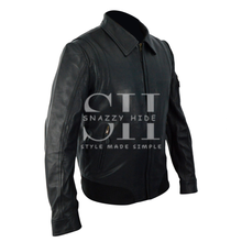 The Rock Dwayne Johnson Black Faster Leather Jacket
