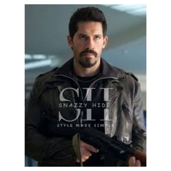 The Expendables 2 Scott Adkins Leather Jacket