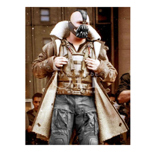 The Dark knight Rises Bane Long Leather Coat