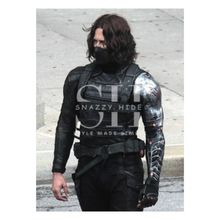 The Avengers Bucky Barnes Leather Jacket