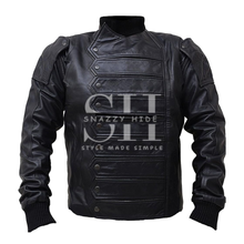 The Avengers Bucky Barnes Leather Jacket