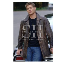 Supernatural Dean Winchester Distressed Leather Jacket