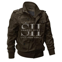 Stand Collar Military Jacket Coat