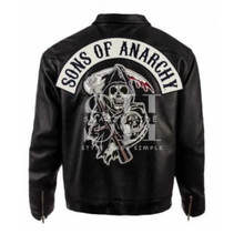 Sons Of Anarchy Black Leather Jacket