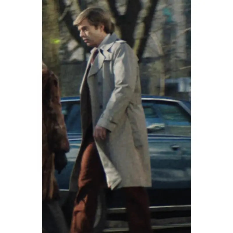 Sebastian Stan The Apprentice 2024 Long Coat