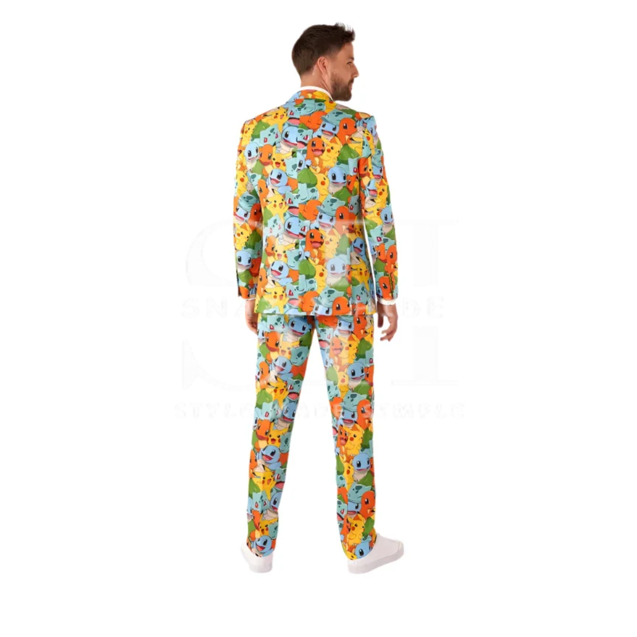 Pokémon Printed Tuxedo Suit