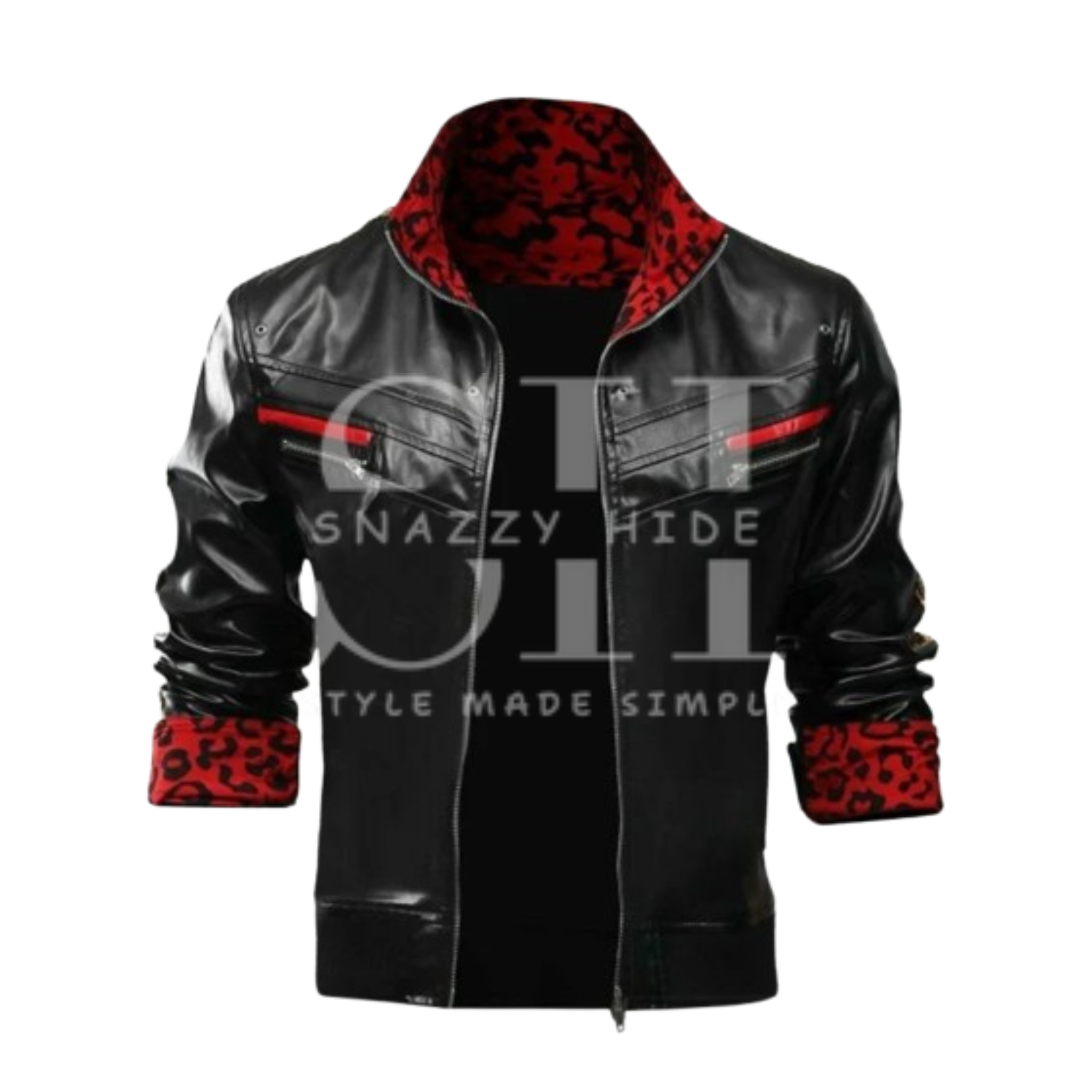 Final Fantasy VII Remake Leslie Kyle Leather Jacket