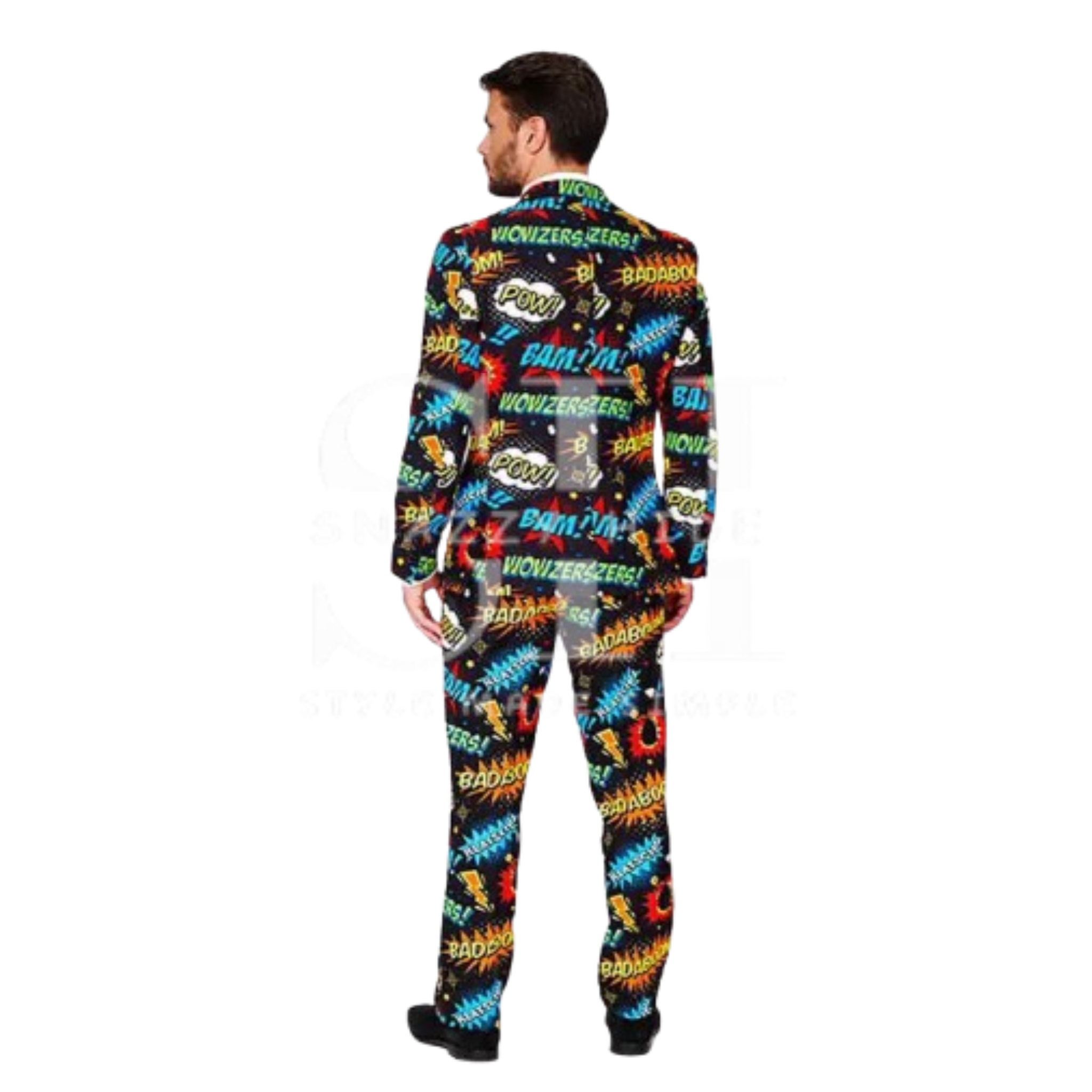 Bada Boom 2024 Printed Tuxedo Suit