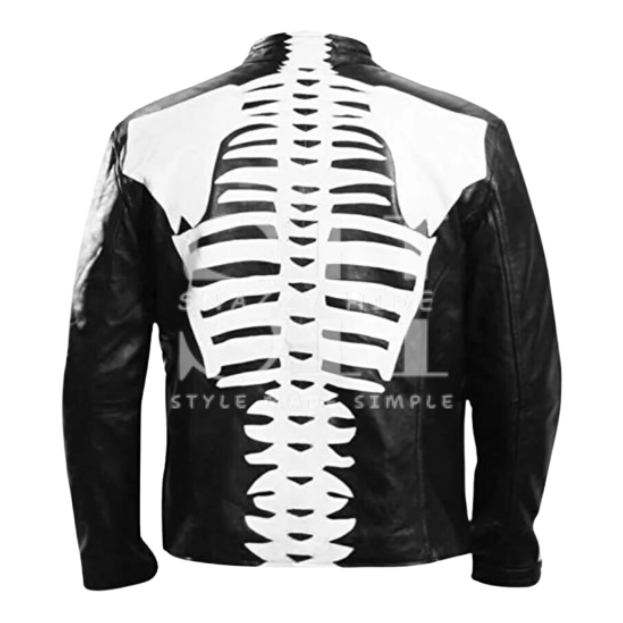 Skeleton Bones Black Jacket