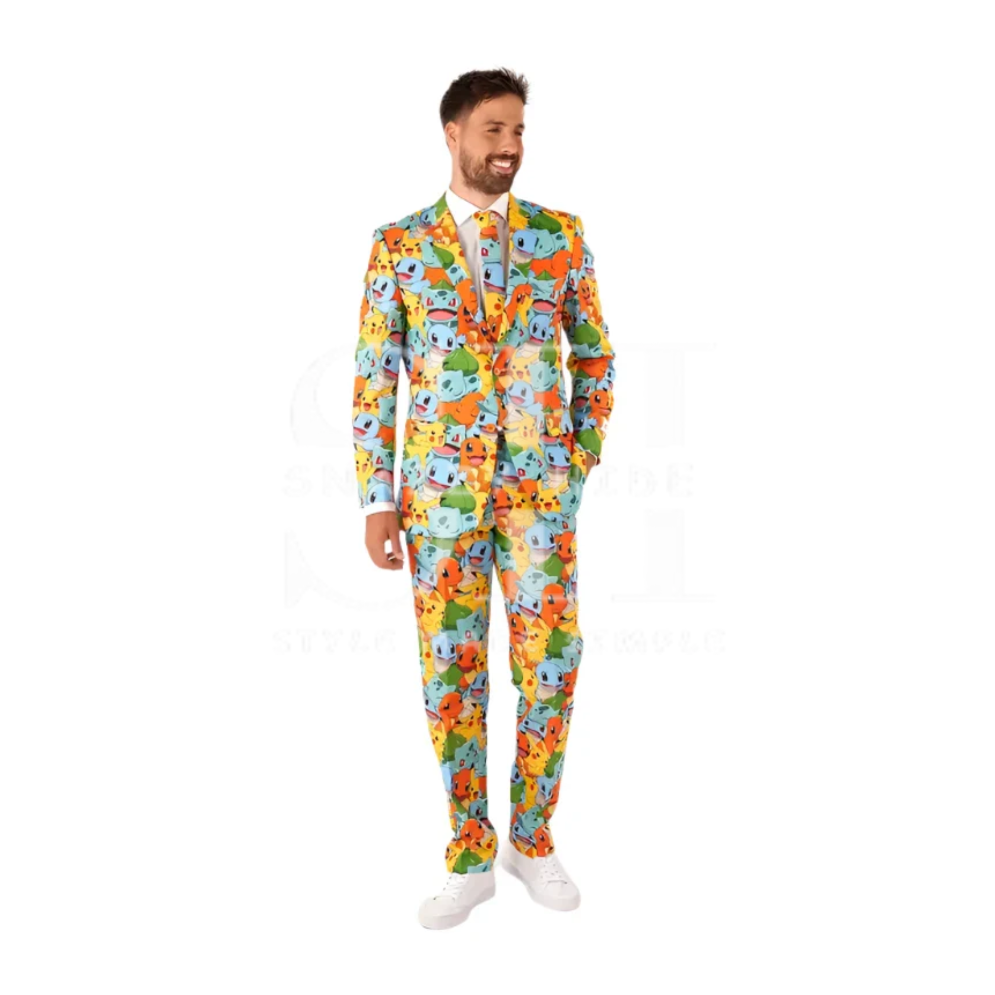 Pokémon Printed Tuxedo Suit
