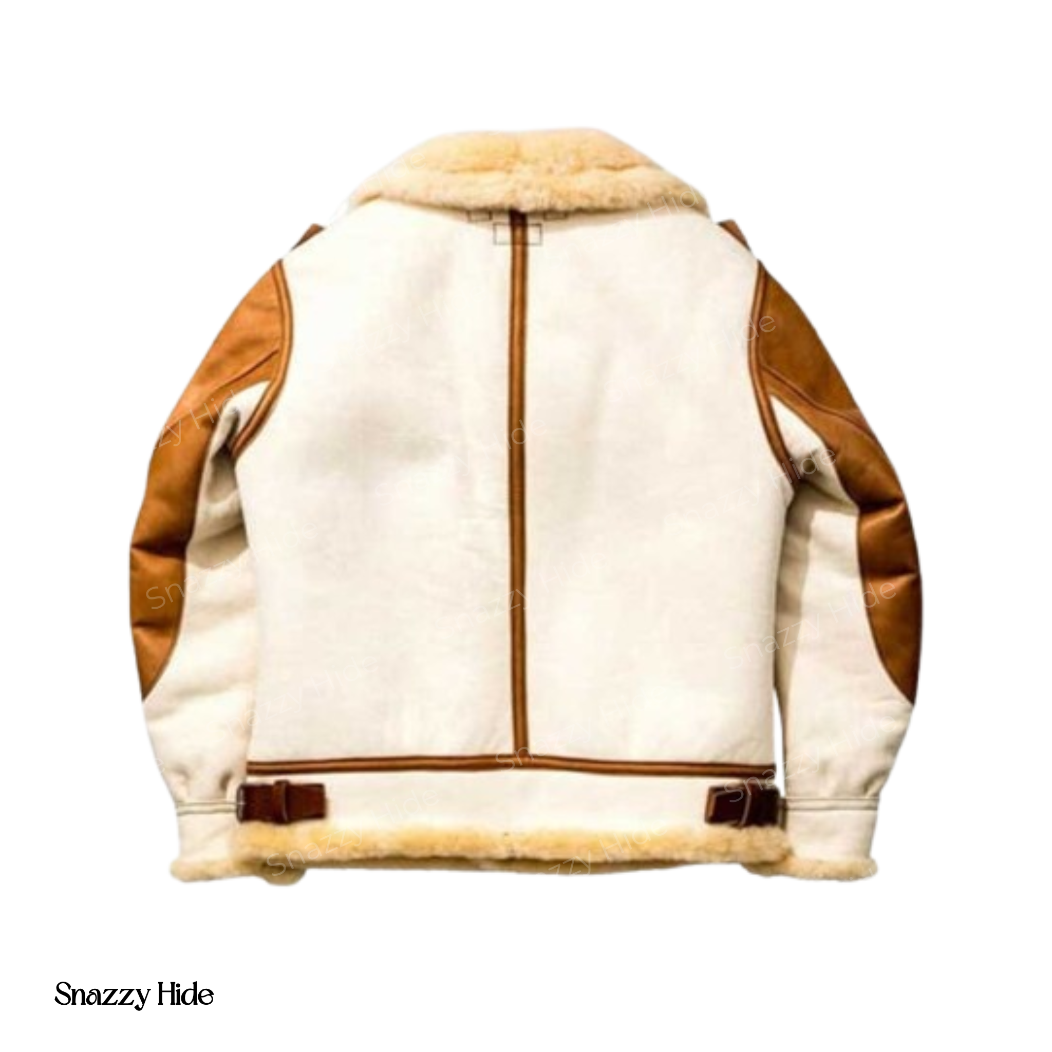 Men’s Aviator USAF Real Sheepskin Shearling Jacket