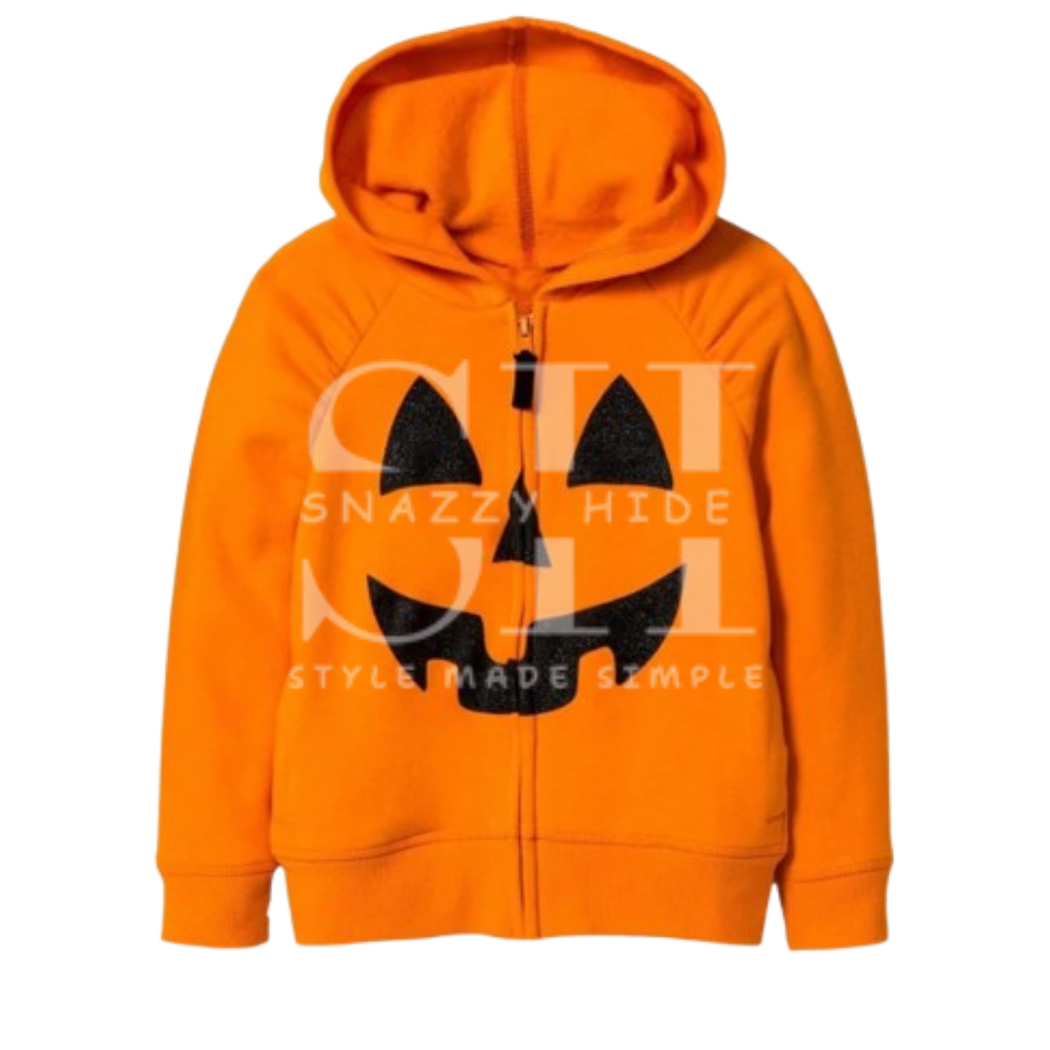 Halloween Pumpkin Orange Hoodie