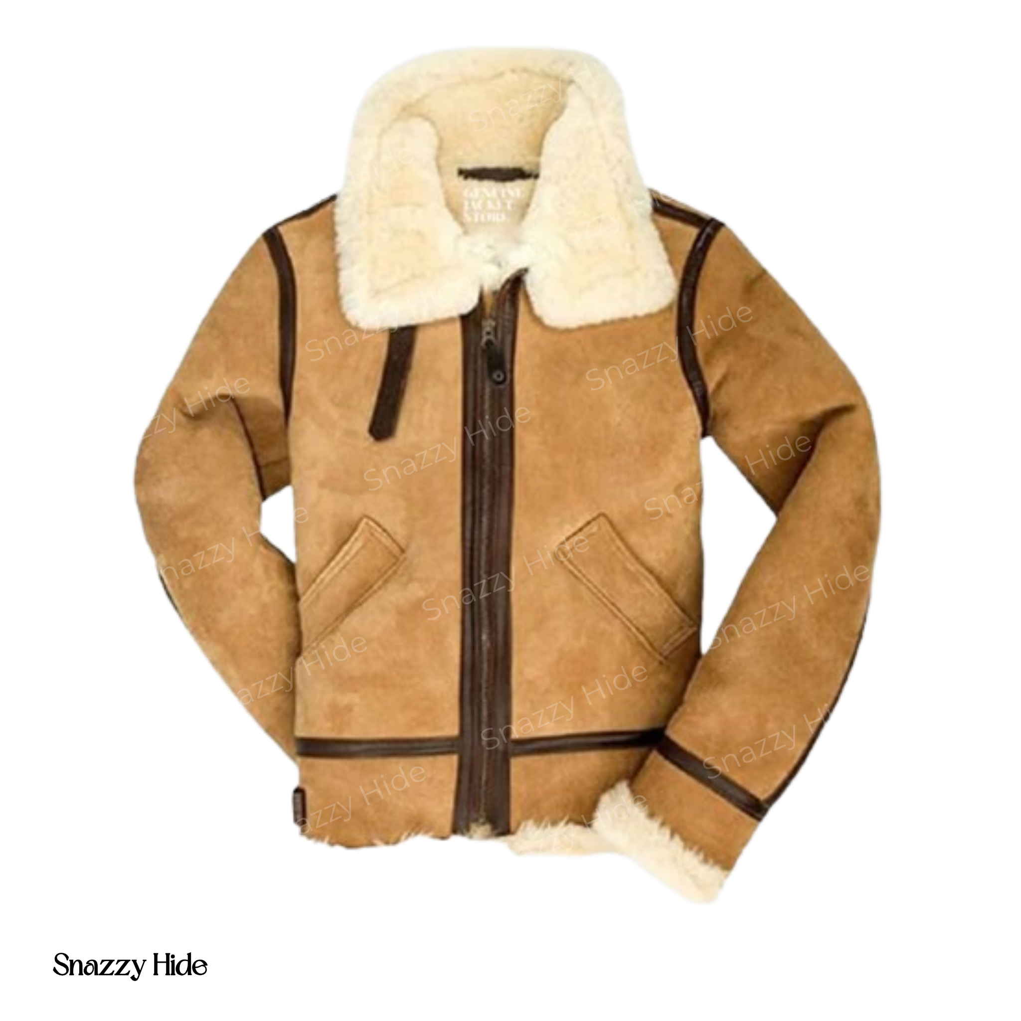 B3 Bomber Suede Leather Jacket