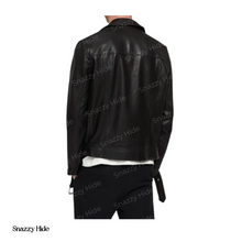 Stephen Amell Arrow Oliver Roadmaster Black Leather Jacket