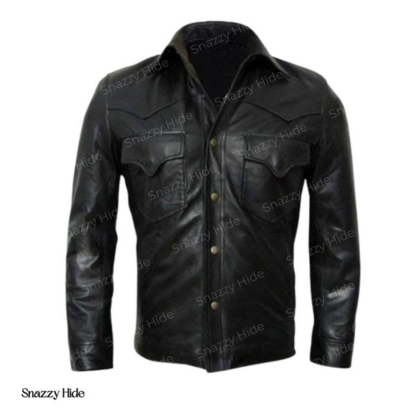 The Walking Dead David Morrissey Leather Jacket