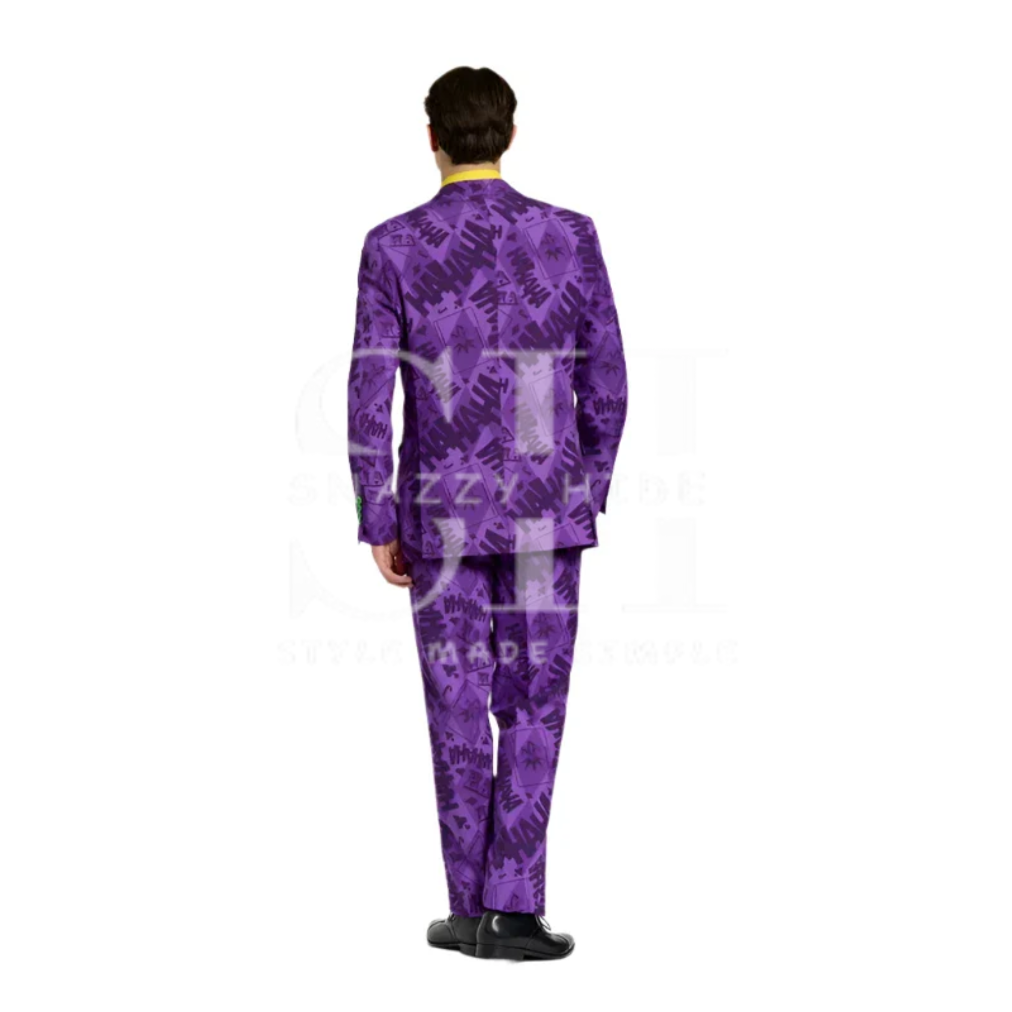 The Joker Printed Tuxedo Suit