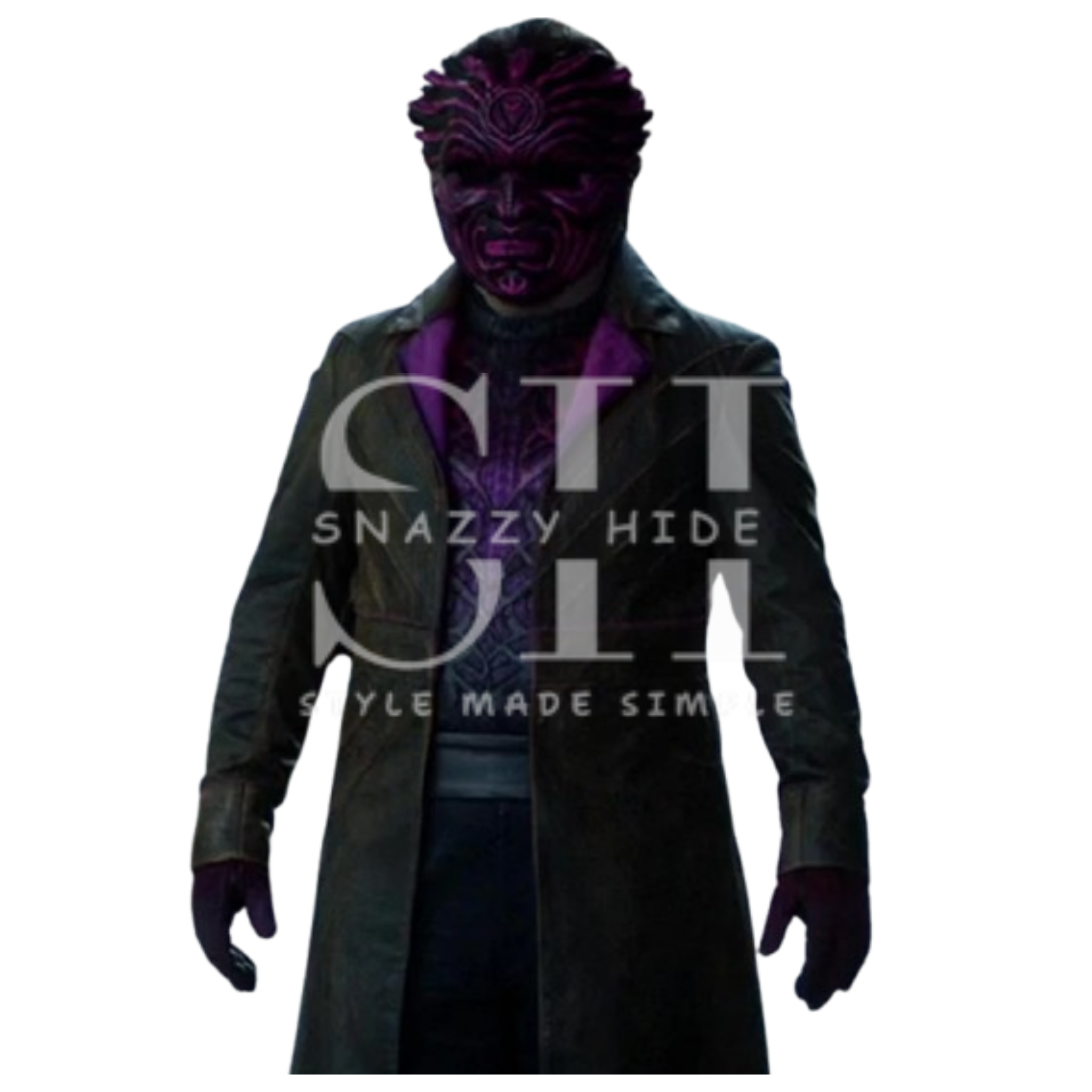 The Flash Ennis Esmer Leather Coat