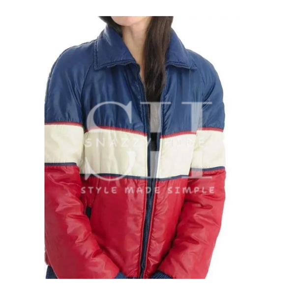 Vintage 70s Tricolor Unisex Puffer Jacket