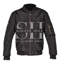 Men's Cordura Motorcycle Jacket Black