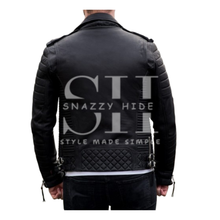 Men’s Boda Skins Kay Michaels Leather Biker Jacket