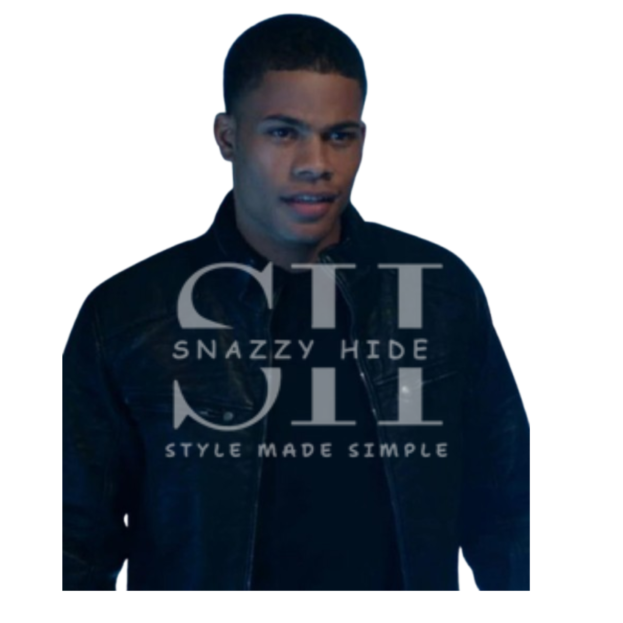 Riverdale Chuck Clayton Cafe Racer Leather Jacket