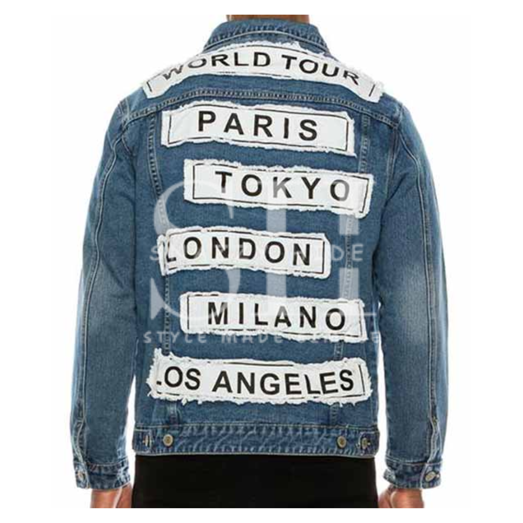 Men's World Tour Denim Jacket