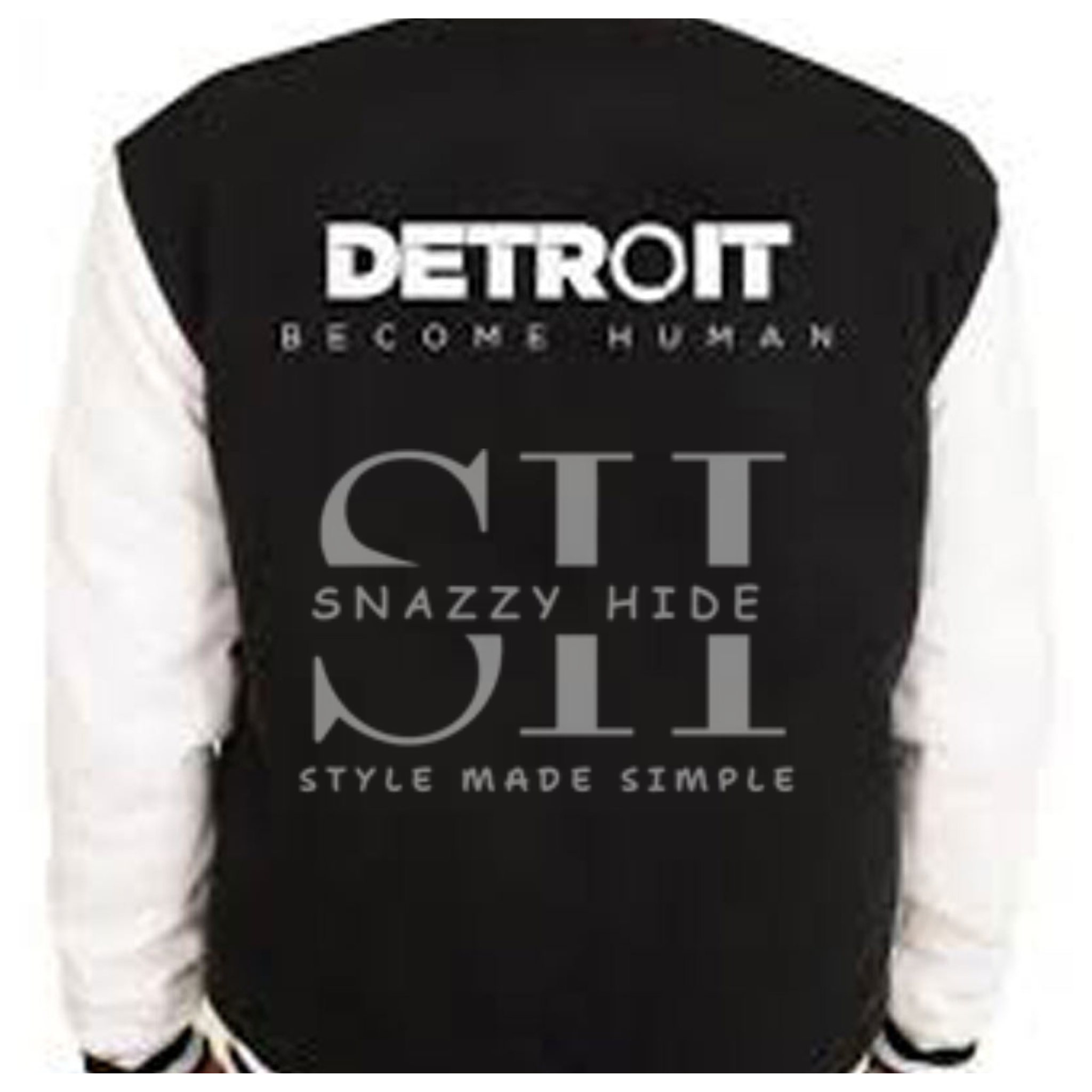 Detroit Become Human Varsity Bomber Jacket