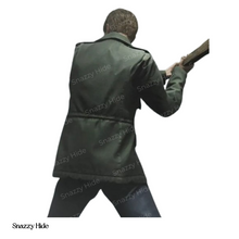 Silent Hill 2 James Sunderland Olive Green Leather Jacket