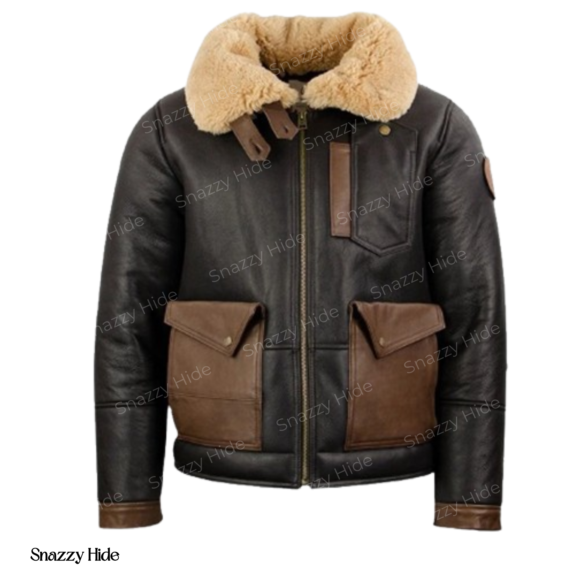 Men’s Shearling J-20 Pilot Sheepskin Jacket