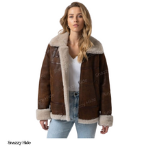 Women’s Shearling Brown Jacket