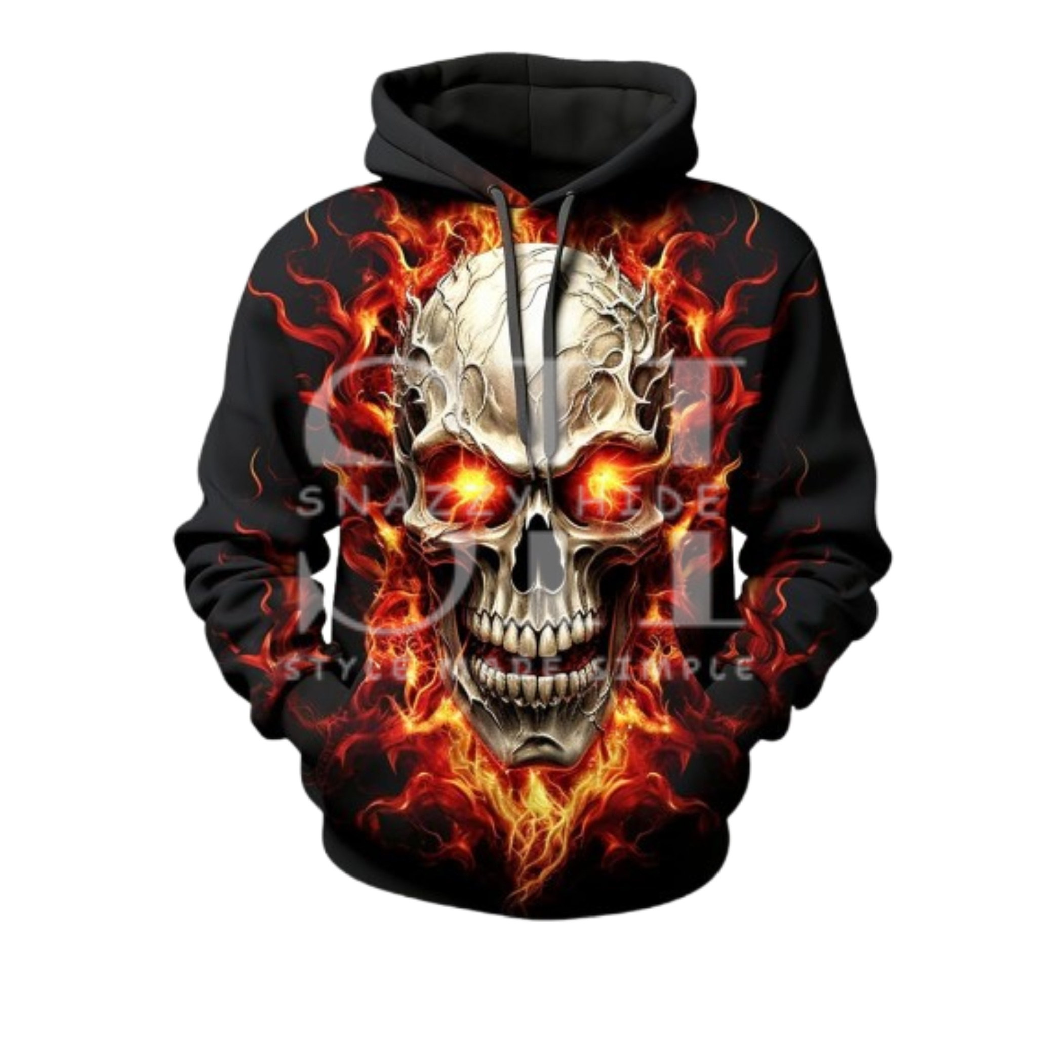 Men's Skull Novelty Skulls Hoodie