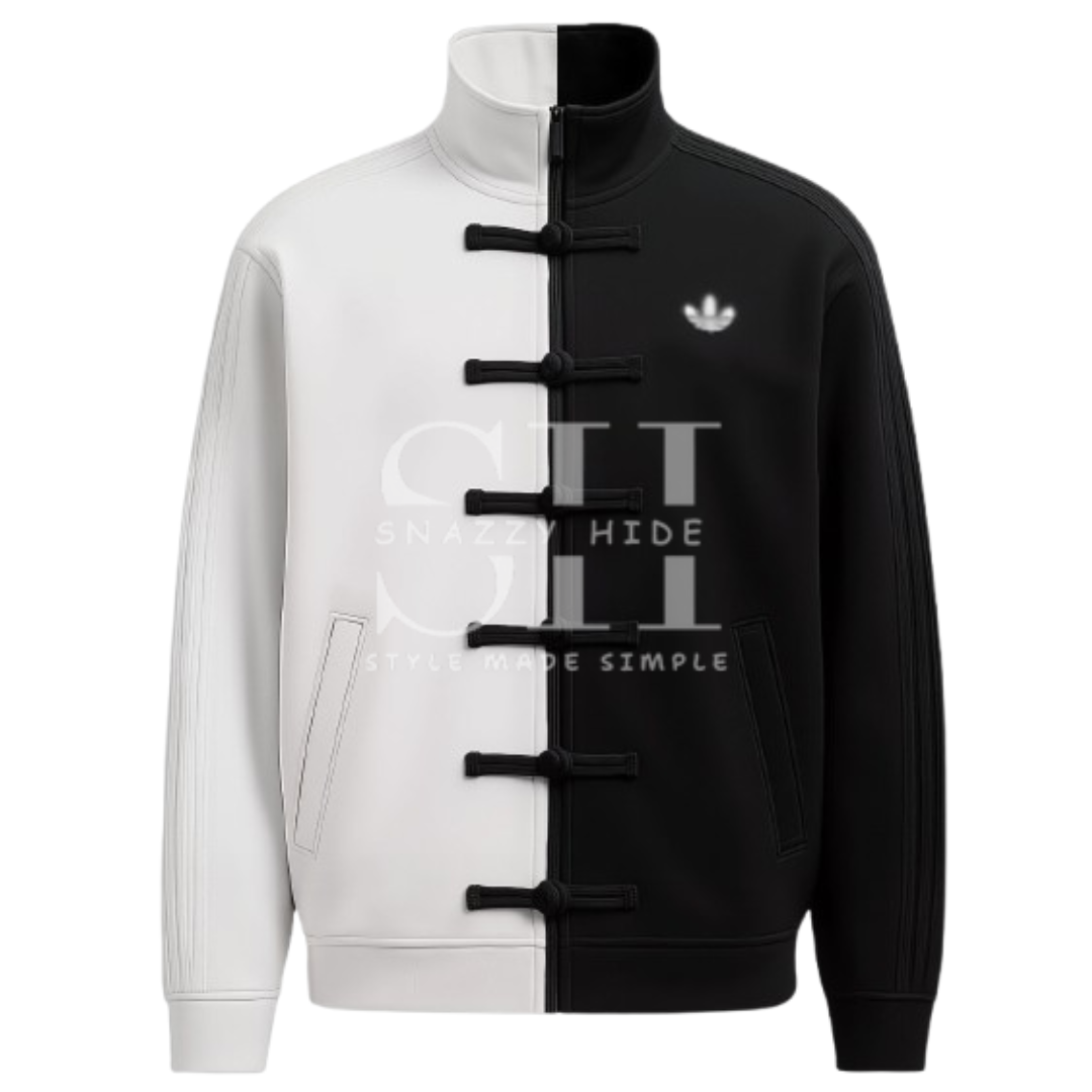 Adidas Chinese black and white Split Jacket