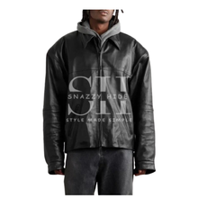 Men's Black Oversized Jacket