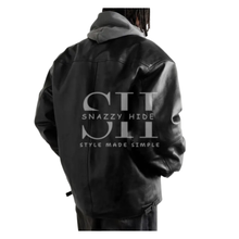 Men's Black Oversized Jacket