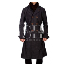 Sherlock Holmes Black Trench Coat