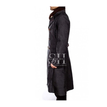 Sherlock Holmes Black Trench Coat