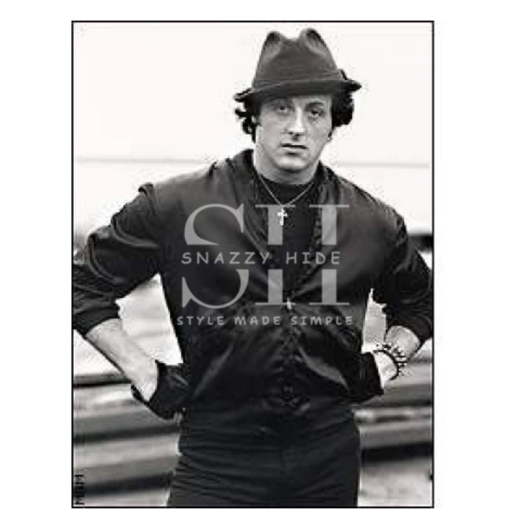 Eye Of The Tiger Rocky Balboa Leather Jacket