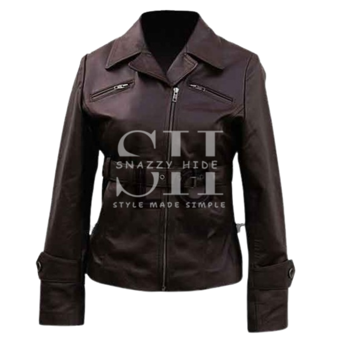 Peggy Carter Brown Leather Jacket