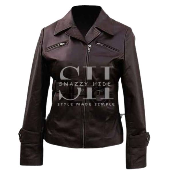 Peggy Carter Brown Leather Jacket