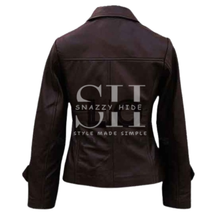 Peggy Carter Brown Leather Jacket