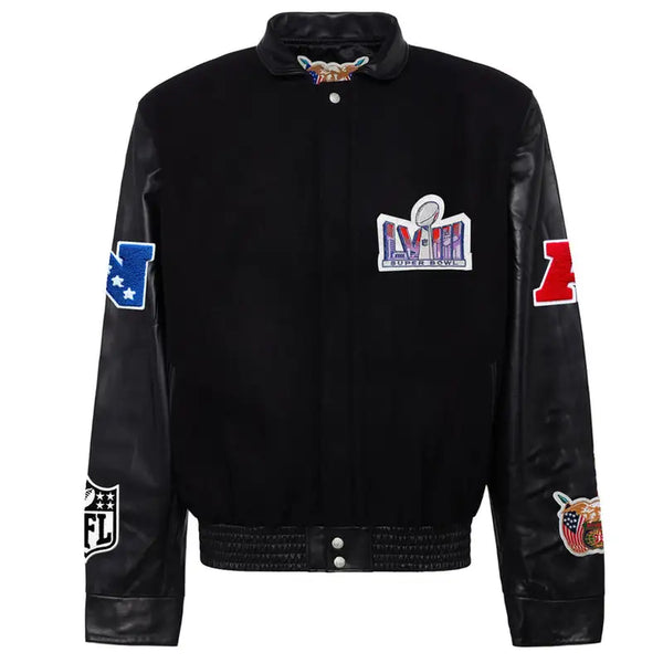 Black Varsity Jacket