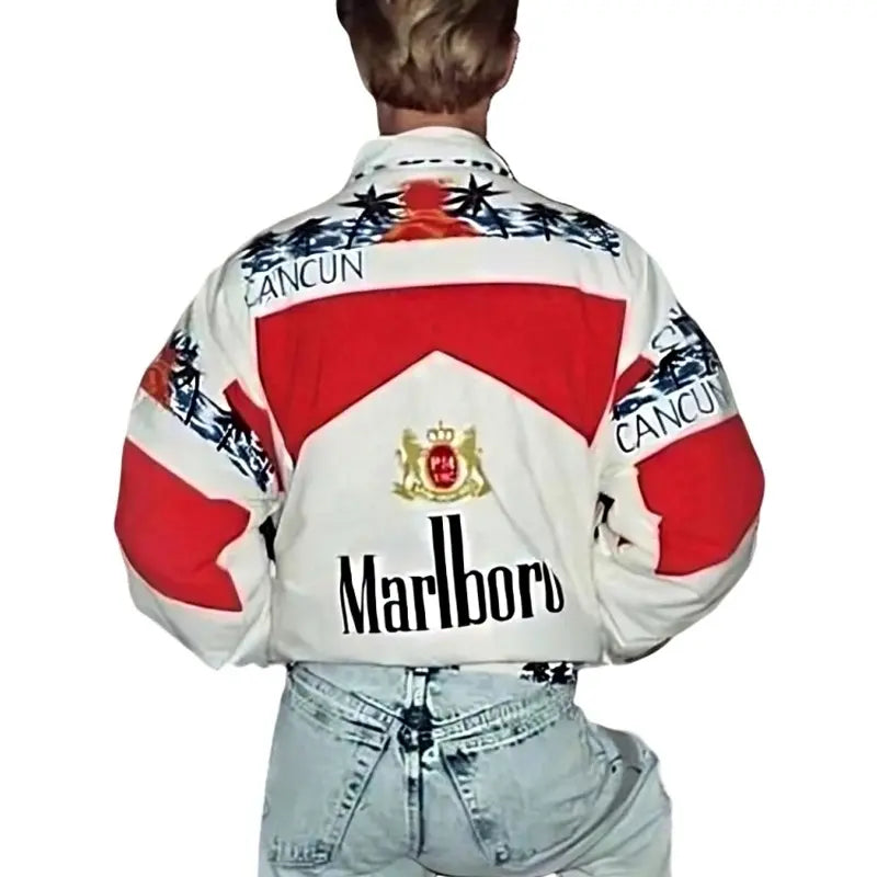 80s Cancun Marlboro Jacket For Unisex